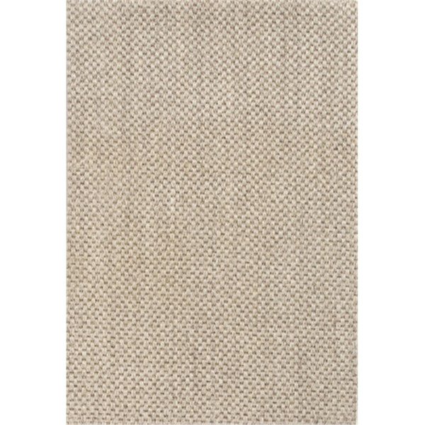Jaipur Rugs Naturals Solid Pattern Sisal Taupe/Ivory Area Rug  5x8 RUG119174